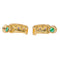Boucles d'oreilles Boucles d'oreilles Or jaune Emeraude 58 Facettes 2845487CN