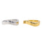 Bague 52 Bague Or jaune 58 Facettes 3136344CN