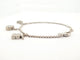Bracelet bracelet CHOPARD happy  lucky 855811 or blanc 18k diamant 0.05 ct 58 Facettes 270248