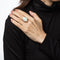 Bague Bague en opale naturelle de 9,73 ct, diamant, platine, taille 7, bijoux fins 58 Facettes G13960
