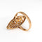 Bague 54 Bague navette antique édouardienne en or 18 carats et platine, avec diamants, taille 7,5 58 Facettes G13872