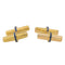 Boutons de manchette Van Cleef & Arpels Boutons de manchette Or jaune Saphir 58 Facettes 3423438CN