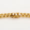 Collier Collier or jaune texturé et diamants 58 Facettes GULK222
