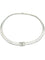 Collier GAY Frères. Collier vintage or blanc 18K et diamants 58 Facettes