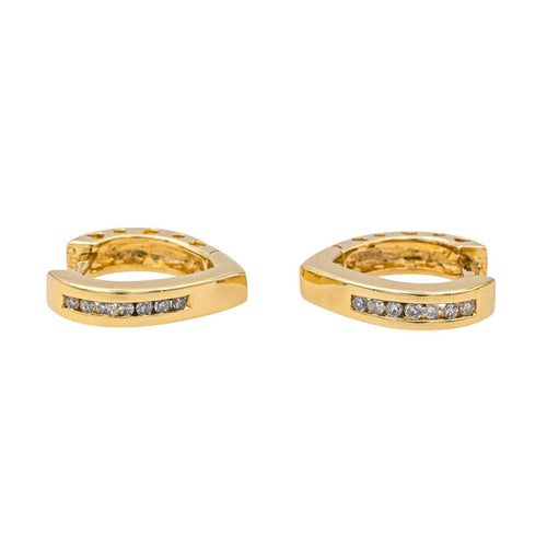 Boucles d'oreilles Boucles d'oreilles Or jaune Diamant 58 Facettes 2564905CN