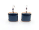 Boucles d'oreilles Boucles d'oreilles Art Déco Obsidienne 58 Facettes