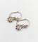 Boucles d'oreilles Dormeuses Art Déco or blanc, diamants taille brillants 58 Facettes A05861