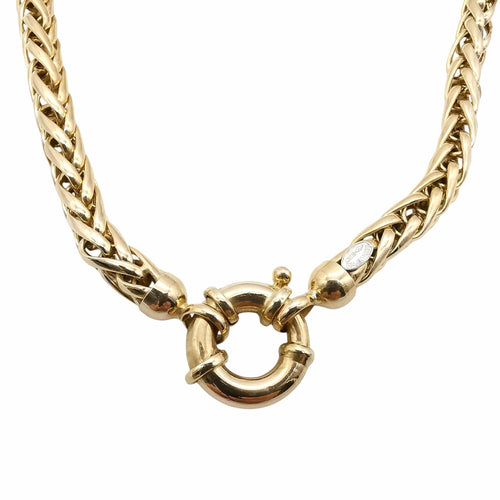 Collier Collier palmier en or jaune 58 Facettes