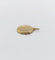 Pendentif Petit pendentif porte photo antique or jaune 18k ciselé de fleurs (circa 1900) 58 Facettes A06174