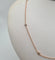 Collier Collier or rose serti de diamants 58 Facettes