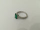 Bague 53 Bague Emeraude Diamants Or Blanc 58 Facettes