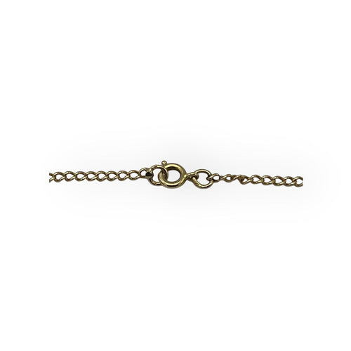 Collier Chaîne or jaune maille gourmette 52 cm 58 Facettes 149055469
