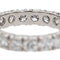 Bague 51 Bague Alliance américaine Platine Diamant 58 Facettes 3411138CN