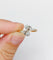 Bague 54 Bague toi et moi antique or jaune, platine et diamant 58 Facettes A05710