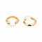 Boucles d'oreilles Boucles d'oreilles Créoles  Or rose 58 Facettes 4890738CN