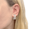 Boucles d'oreilles Boucles d'oreilles Repossi "Ophydienne", or blanc, diamants. 58 Facettes 34265