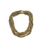 Bracelet Bracelet en or deux couleurs tressés 58 Facettes SBR1707