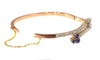 Bracelet Traverser les époques : la grandeur d'un bracelet en saphir victorien 58 Facettes 21182-0525