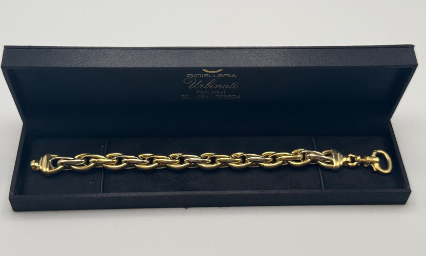 Bracelet Bracelet vintage en or 18 carats 58 Facettes