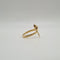 Bague 56 Bague serpent or jaune 18 carats sertie de rubis 58 Facettes