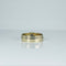 Bague 59.5 Bague en or jaune avec quartz fumé à facettes rondes 58 Facettes 2501021