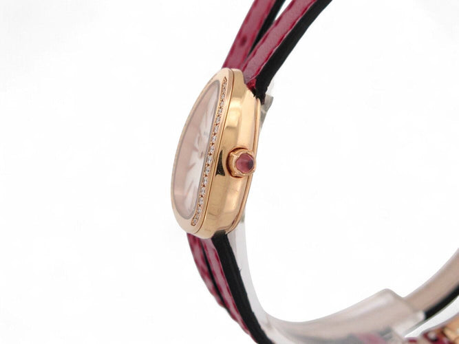 Montre montre BULGARI serpenti 102727 en or rose 18k diamants quartz 58 Facettes 270748