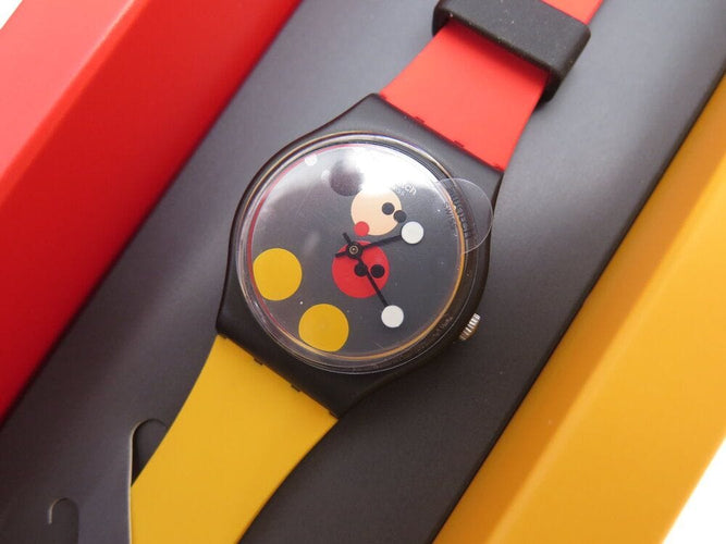 Montre Montre SWATCH MIC Damien Hirst édition limitée 1999 ex gz323s 34 mm 58 Facettes 268368
