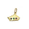 Pendentif Charm Bateau - Or, Saphir, Emeraude & Rubis 58 Facettes 260020R