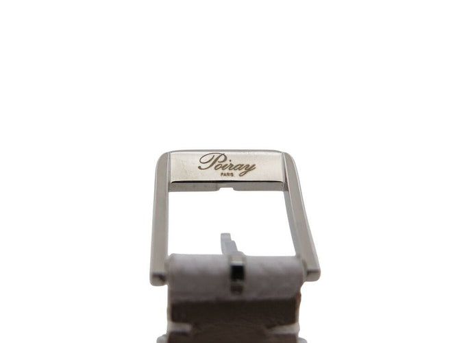 Montre montre POIRAY ma premiere mini 45207 quartz 21 mm acier cuir +ecrin 58 Facettes 268629
