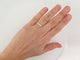 Bague 53 bague REPOSSI antifer 2 rangs raf2akwg00000 53 or blanc 18k diamants 58 Facettes 266114