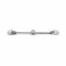 Broche Broche or blanc diamants et perles 58 Facettes 160261R