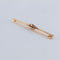 Broche Broche or jaune, saphir et diamants 58 Facettes