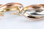 Boucles d'oreilles Paire de boucles d’oreilles en trois ors 58 Facettes CRLCC1143-107