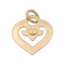 Pendentif Pendentif O.J.Perrin, "Coeur Légendes", or jaune. 58 Facettes 34646