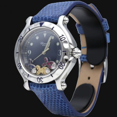 Montre Chopard Montre Happy Sport Fish 58 Facettes MT42381