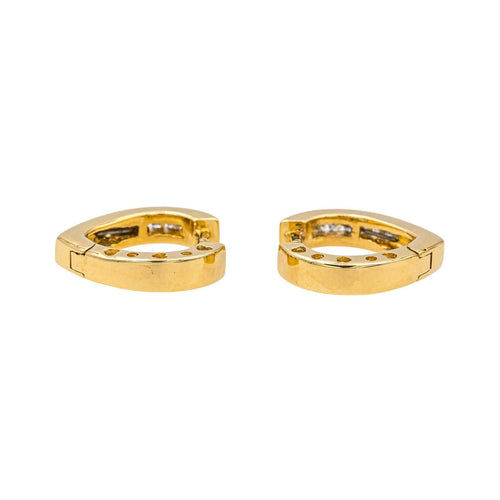 Boucles d'oreilles Boucles d'oreilles Or jaune Diamant 58 Facettes 2564905CN
