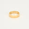 Bague 57 Bague jonc or jaune et diamants 58 Facettes SAI04832