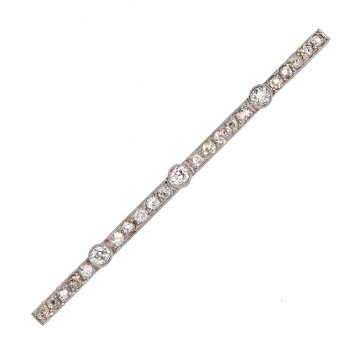 Broche Broche diamants épingle 58 Facettes 24-254
