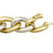 Bracelet Bracelet Chaumet, gros maillons en deux tons d'or. 58 Facettes 33834