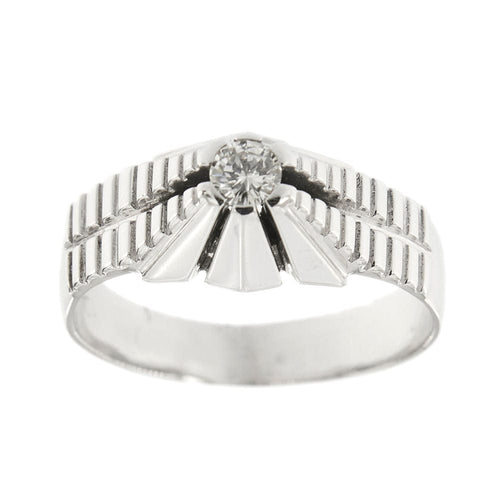 Bague Bague solitaire avec diamant 0,20 ct 58 Facettes 33986