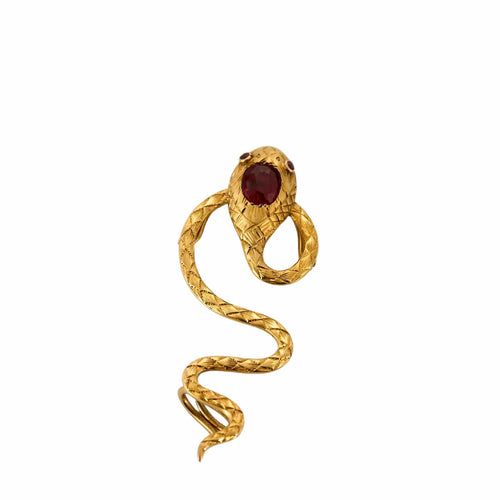 Coulant de foulard or jaune 58 Facettes LOR3487