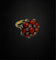 Bague Bague de style baroque, corail et diamants 58 Facettes