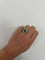 Antique emerald diamond ring 58 Facettes
