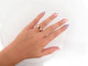 Bague 53 vintage bague FRED sertie de 4 rubis en or jaune 58 Facettes 260930