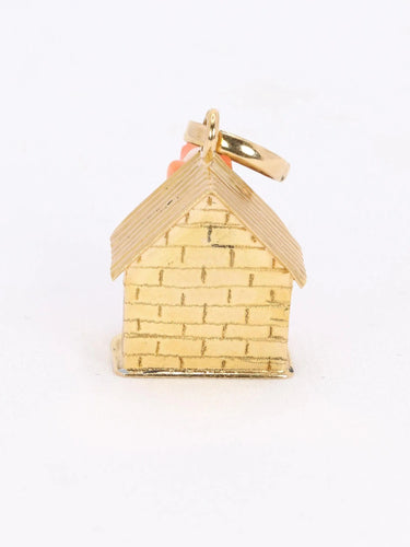 Pendentif Pendentif Charms chien or jaune corail 58 Facettes 1099.8