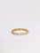 Bague 55 Alliance américaine or jaune diamants 1,2 carats 58 Facettes J44