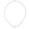 Collier Collier or blanc et diamants. 58 Facettes 33429