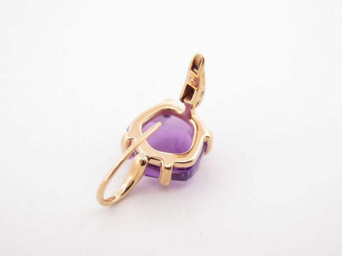 Boucles d'oreilles boucles d'oreilles POMELLATO lola or rose amethyste 58 Facettes 259048