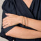Bracelet Deux bracelets jonc en or jaune 58 Facettes CHOL0854