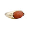 Bague 52 Bague O.J.Perrin, or jaune, corail. 58 Facettes 32415